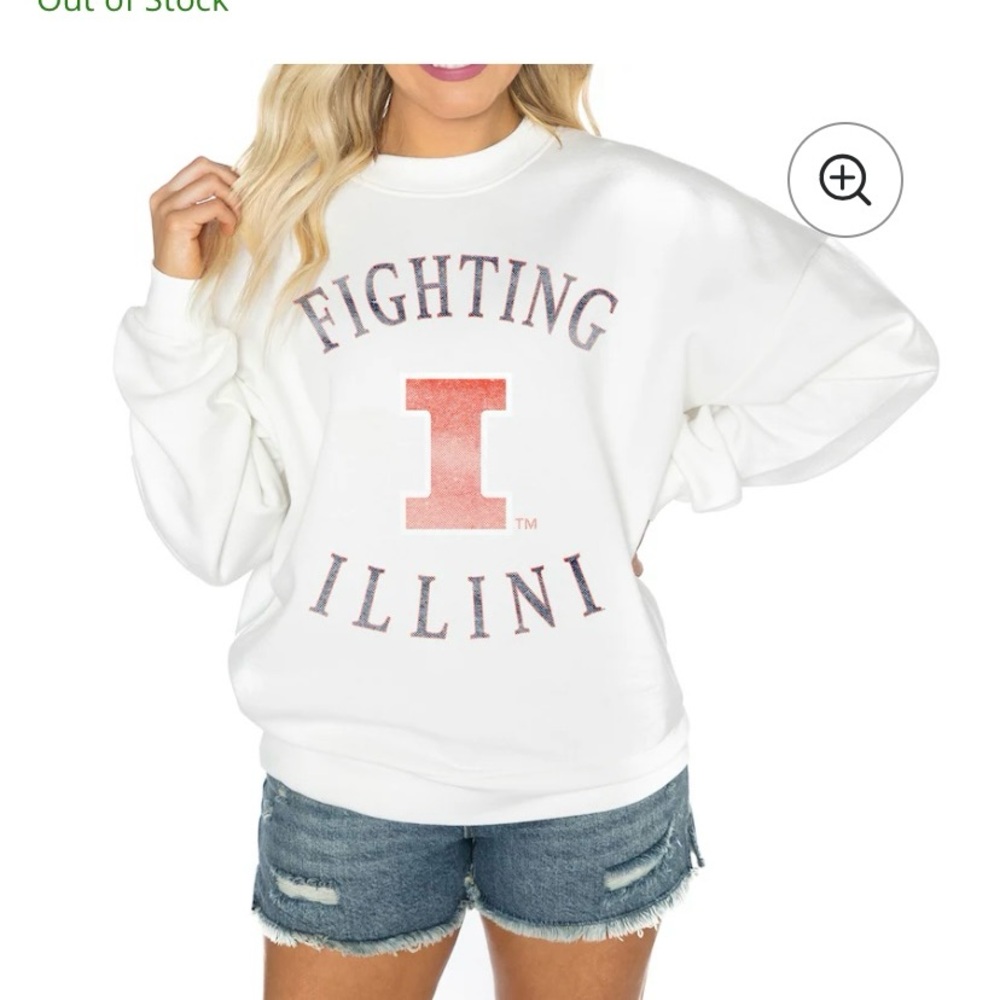 Illinois Fighting Illini Game Day Couture Women’s Sweatshirt